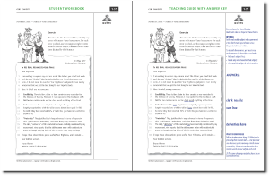Comparing the Student Workbook and the Teaching Guide