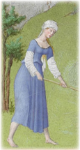 detail from Les Tres Riches Heures du Duc Du Barry